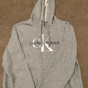 Calvin Klein grey hoodie